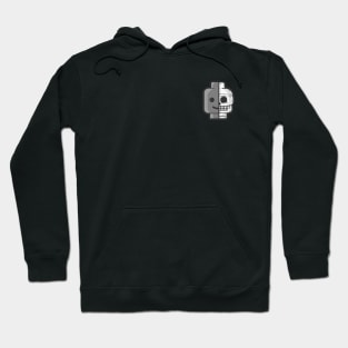 Bitesize Bricks B&W Tee Hoodie